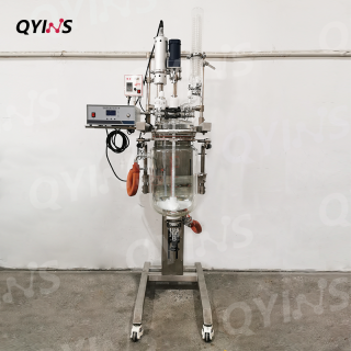 超聲波升降雙層玻璃反應(yīng)釜10L、20L、30L、50L