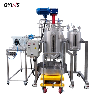 固液分離 防爆100L不銹鋼固相合成過(guò)濾釜