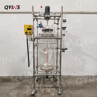 冷凝回流雙層玻璃反應釜100L、150L、200L