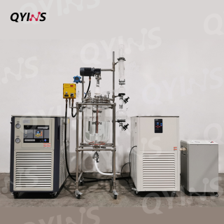 50L防爆雙層玻璃反應(yīng)釜 冷凝回流